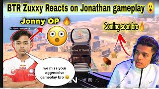 btr zuxxy impressed  by spectating jonathan godlevel gameplay , red dot 300m headshot three time 