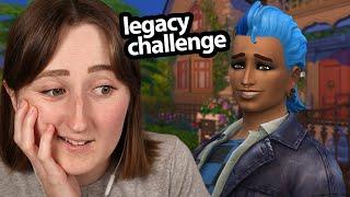 moving into a MASSIVE new house with my legacy challenge!