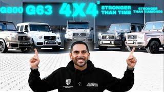 Meine G-KlassenG800 Brabus v 4x4 v G63 AMG v Stronger than Diamonds & Time v Cabrio Auto d Woche