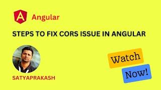 Fix CORS Issue in Angular when Calling External REST APIs or Web API | Angular Tip @CodingKnowledge
