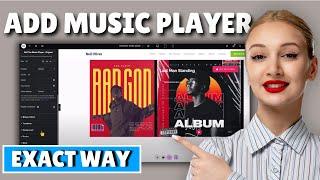 How to Add Music Player with Elementor WordPress 2024