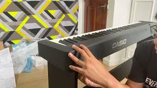 Casio Digital Piano (CDP-S110) Unboxing, Setting Up, and Review - CoderDriverDad