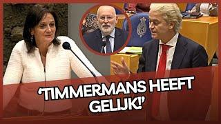 Bijzonder: Wilders geeft Timmermans gelijk & KRAAKT partij Omtzigt!