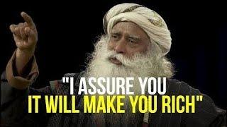 "Getting Rich Is Easy" | START DOING THIS TODAY! Sadhguru - Motivational Speech