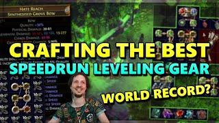 [PoE] Crafting the best leveling gear for Havoc's world record speedrun  - Stream Highlights #850