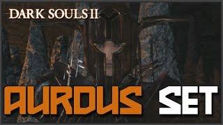 Dark Souls 2: Real Armor of Aurous Location (Shows Full Armor Stats)