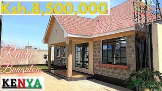 Inside a Ksh.8.5M ($85,000) BUNGALOW IN RUIRU KIAMBU KENYA- Cosy & Classy