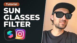 Sunglasses Filter in Spark AR! | Free 3D Assets | Instagram Filter Tutorial