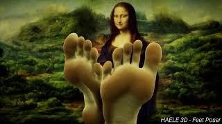 Soles of Mona Lisa - Created with HAELE 3D - Feet Poses Pro