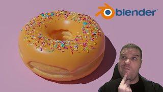 Create a Donut in Blender Fast!