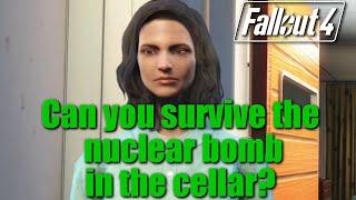 Fallout 4: Can you survive the beginning of the game in the hidden cellar?