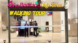 One Bonifacio High Street Mall Walking Tour | 5th Avenue | Bonifacio Global City Manila Philippines