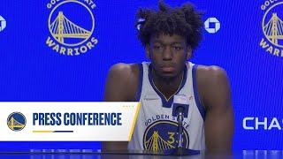 James Wiseman 2021 Media Day Press Conference | Golden State Warriors