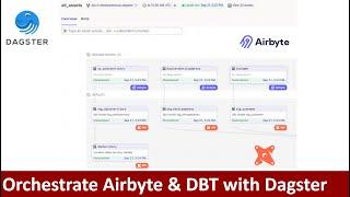 Orchestrate Airbyte & dbt with Dagster | Orchestrate Modern Data Stack with Dagster | Airbyte | dbt