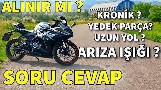 CFMOTO 250SR KRONİK SORUNLARI - 15.000 KM TECRÜBE