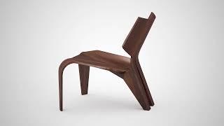 3D Animation for a wooden chair using 3Ds max and Vray