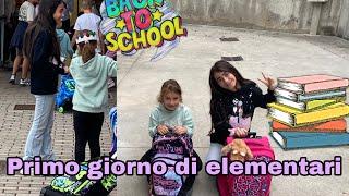 Primo giorno di scuola per Sharon e Chanel *EMOZIONANTE*