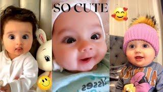 Cute babies laughing hysterically||funny baby reaction#cutebaby#youtubevideo