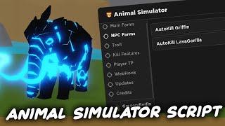 Animal Simulator Insta Kill Script HUB / GUI - ROBLOX EXPLOITING