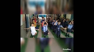 Dream India school kanker International yoga day celebration