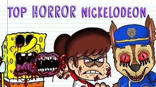 TOP NICKELODEON HORROR (Chilling stories) | Draw My Life