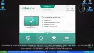 Kaspersky Antivirus with Malwarebytes Anti-Malware Pro - Test with more links