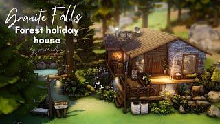 Лесной домик для отпуска  | Строительство | The Sims 4 | No CC