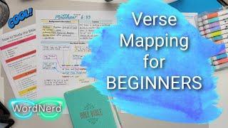 How to Study the Bible- Verse Mapping for BEGINNERS (2022 Update) | Matthew 6:33