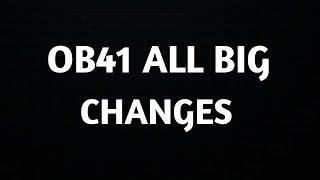 OB41 UPDATE ALL BIG CHANGESIN FREE FIRE AFTER OB41 UPDATE️100% CONFIRM RETURNALL UPCOMING CHANGES