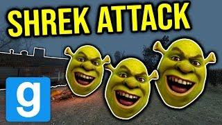 SHREK CHASE IN CORN FIELD!! (gmod nextbot)