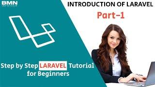 Laravel Step By Step Tutorial For Beginners | What is Laravel Framework | Part 1 - BMN Infotech