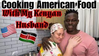 Cooking AmericanFood With MyKenyan Husband |Pizza |Cross-Cultural Love|Sylvia And Koree Bichanga