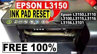 Epson L3150 Resetter Free Download Adjustment Program ! How to Reset Ink Pad for Epson L3150, L3110