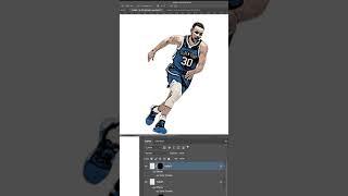 Retro NBA Graphic Tee Design in Photoshop