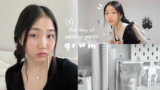 first day of school GRWM: 5AM mornings, what's in my bag, chitchat