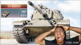 [STOCK] M60 PAINFUL GRIND Experience  The WORST STOCK tank in game (I'm not jok)