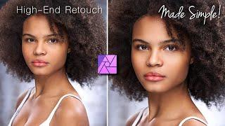 High-End Skin Retouching WITHOUT PHOTOSHOP!