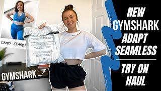 NEW GYMSHARK ADAPT SEAMLESS RELEASE | TRY ON HAUL - ADAPT MARL, CAMO, ANIMAL SEAMLESS, STUDIO