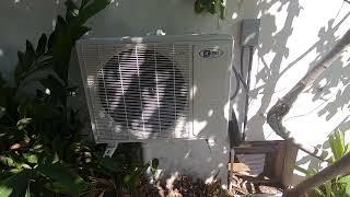 AC Pro 18,000 BTU Ductless Split System with Ceiling Mount One Way Fan Coil.