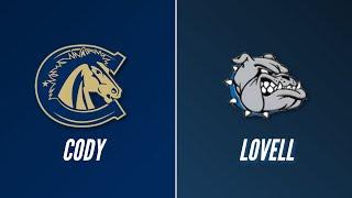 Wyoming High School Girls 3A West Regional Basketball @ Lander: Cody vs Lovell