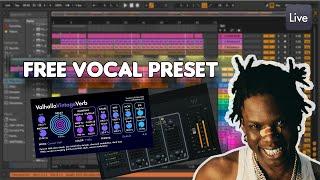 Free Preset & Template for Crispy and Warm Vocals