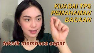 TIPS CEPAT MENGERJAKAN SOAL PEMAHAMAN BACAAN