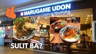 Marugame Udon Tour 2023 | Uptown mall BGC | Japanese restaurant