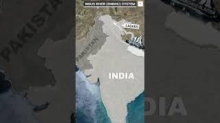 Indus River System | Sindhu River #shortfeed #viral #shorts #short