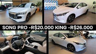 Deu a louca na Byd? SONG PRO R$20.000 de desconto KING R$26.000 ambos versão GL na Black Friday 2024