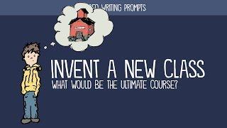 Writing Prompt: Invent a New Class