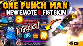 Free Fire New One Punch Man Emote Faded Wheel | New One Punch Man Faded Wheel | One Punch Man Event