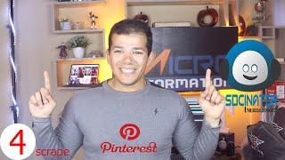 برنامج Socinator Dominator enterprise | شرح scrape data في Pinterest