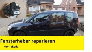 Elektrische Fensterheber reparieren | VW  Polo T5 Skoda | Motor & Elektronik reparieren