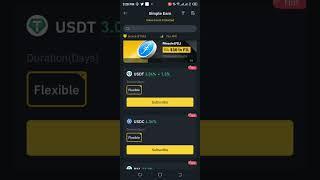 #shorts Staking USDT on Binance Earn